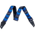 Jackson Strap with Double V Pattern, BK/BL
