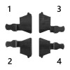 Adam Hall Defender MIDI 5 2D Adapter Set