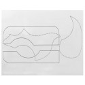 GEWA Pickguard Block Clear