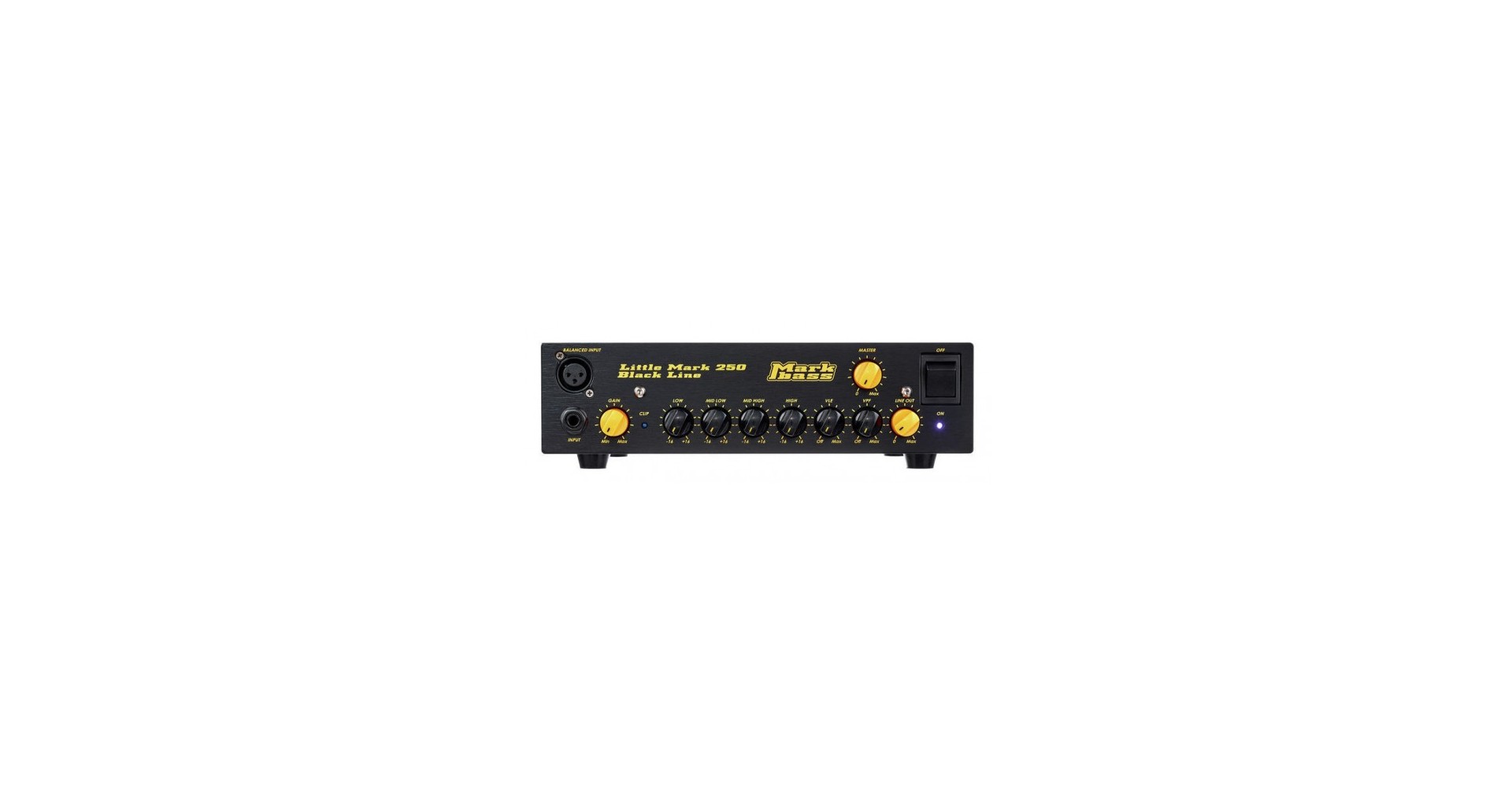 Markbass LITTLE MARK 250 BLACK LINE Head de bass - Zeedo Shop