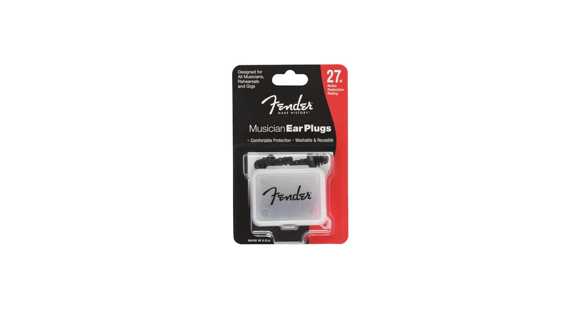 Fender MUSICIAN SERIES BLACK EAR PLUGS Dopuri urechi silicon Zeedo Shop