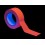Eurolite Gaffa Tape 50mm x 25m neon-orange UV-active
