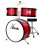 X Drum Junior KID Drum Kit RD