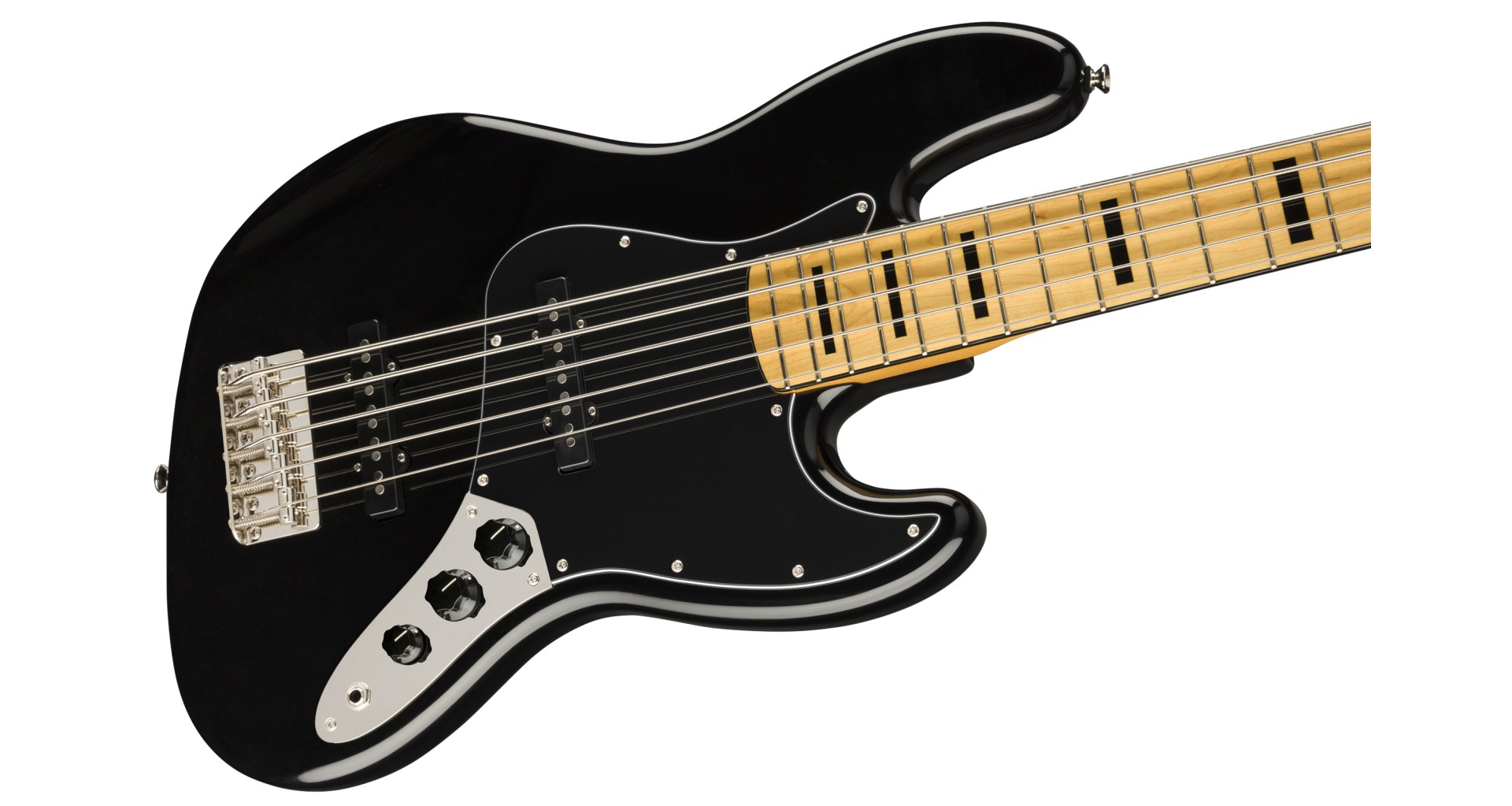 ベース squierbyfender classicvibe 70's jazzbass Fender Squier Classic Vibe 70 Jazz Bass V BK Chitara bass cu 5