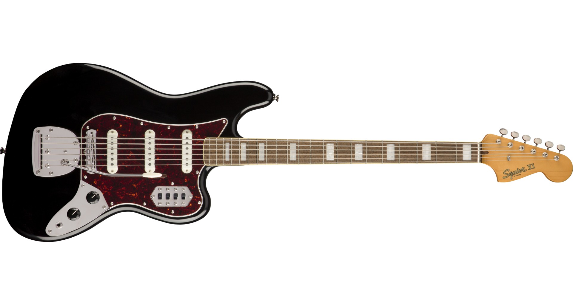 Fender Squier Classic Vibe Bass VI BK Chitara bass electrica