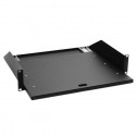 Adam Hall 19" Parts 87555 - Berceau Universel Rackable 19" 2U Sur Glissières