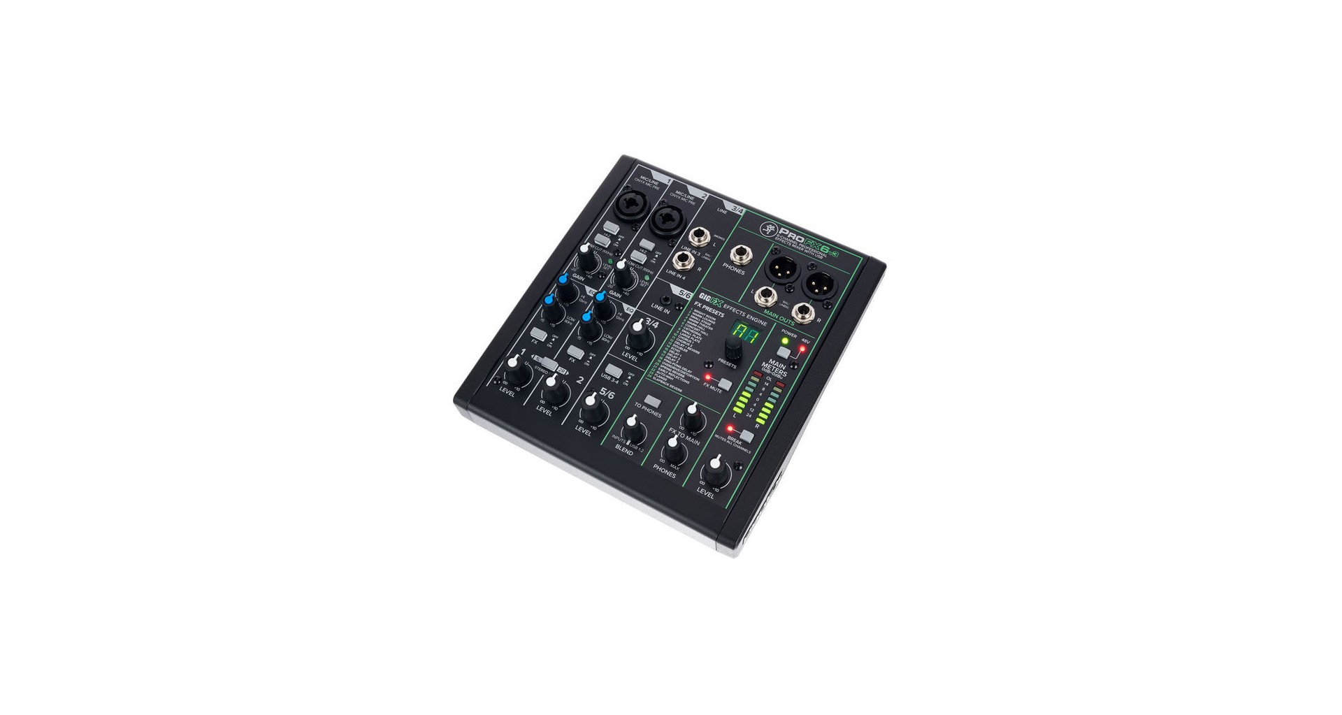 Mackie ProFX6v3 Mixer audio USB - Zeedo Shop