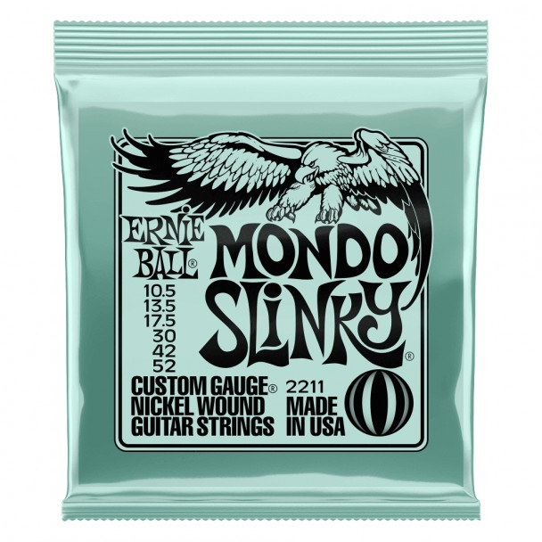 Ernie Ball 2211 Nickel Wound Mondo Slinky 10.5-52