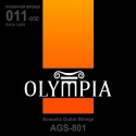 Olympia AGS 801 Fosfor-Bronz Extra-Light 11-50