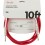 Fender Original Instrument Cable Fiesta Red 3m