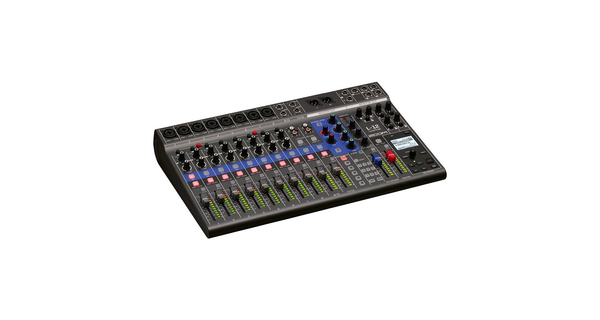 Zoom LiveTrak L-12 Mixer digital si interfata audio - Zeedo Shop