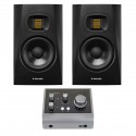 Pachet Adam Audio T5V + Audient ID4 Mk2