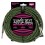 Ernie Ball Black/Green 7.6m