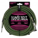 Ernie Ball 6066 Black/Green 7.6m