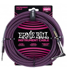 Ernie Ball Black/Purple 7.6m