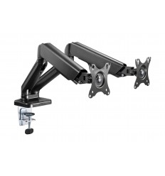 Audizio MAD20G DOUBLE MONITOR ARM GAS SPRING 17”- 32”