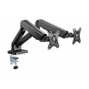 Audizio MAD20G DOUBLE MONITOR ARM GAS SPRING 17”- 32”
