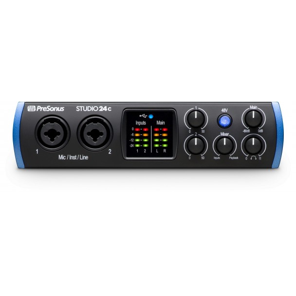 Presonus Studio 24c Interfata audio USB-C - Zeedo Shop