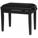 Classic Cantabile Piano Bench Black Matte