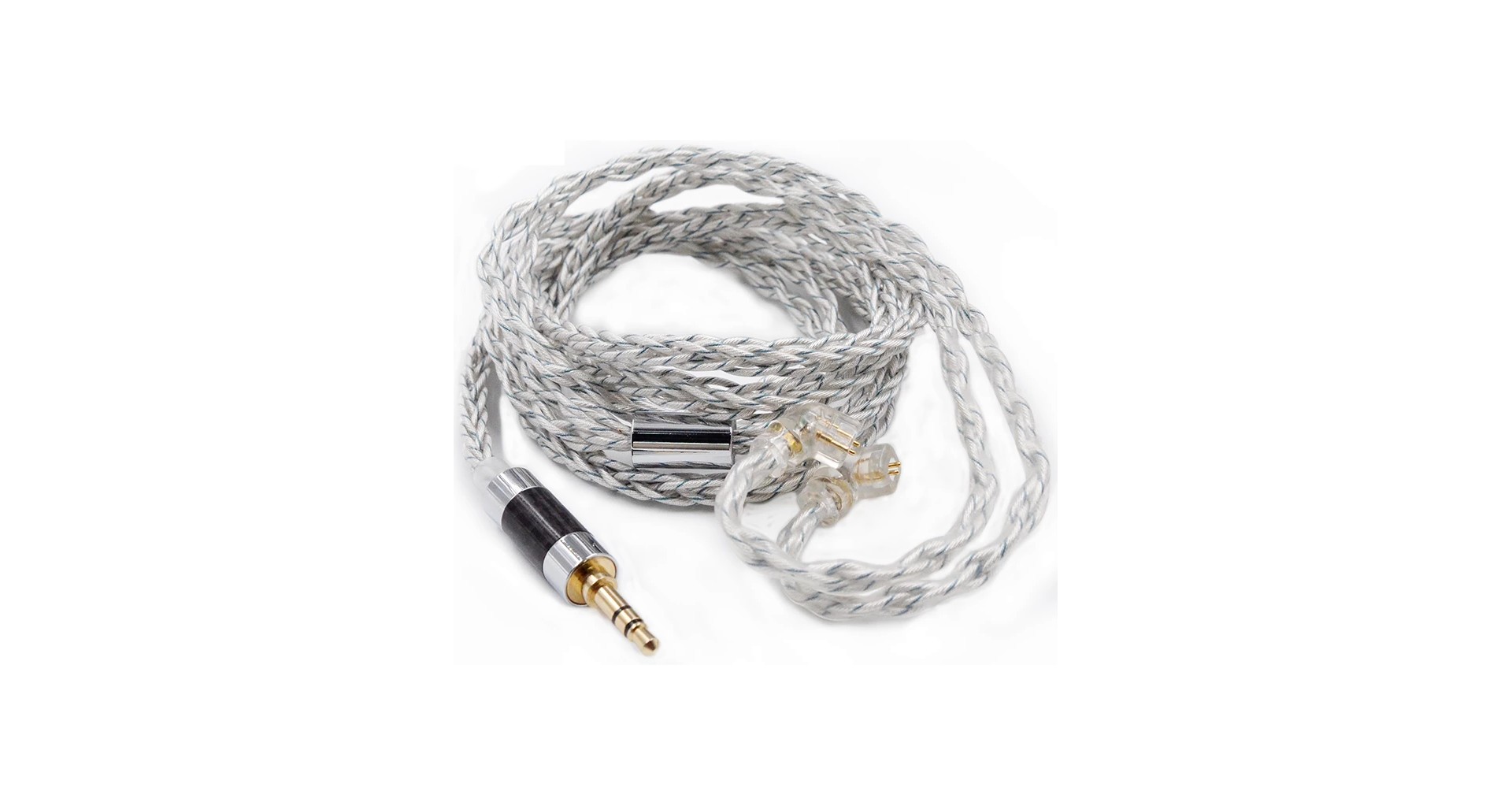 KZ Acoustics Blue Silver Cable C Cablu pentru casti in-ear - Zeedo