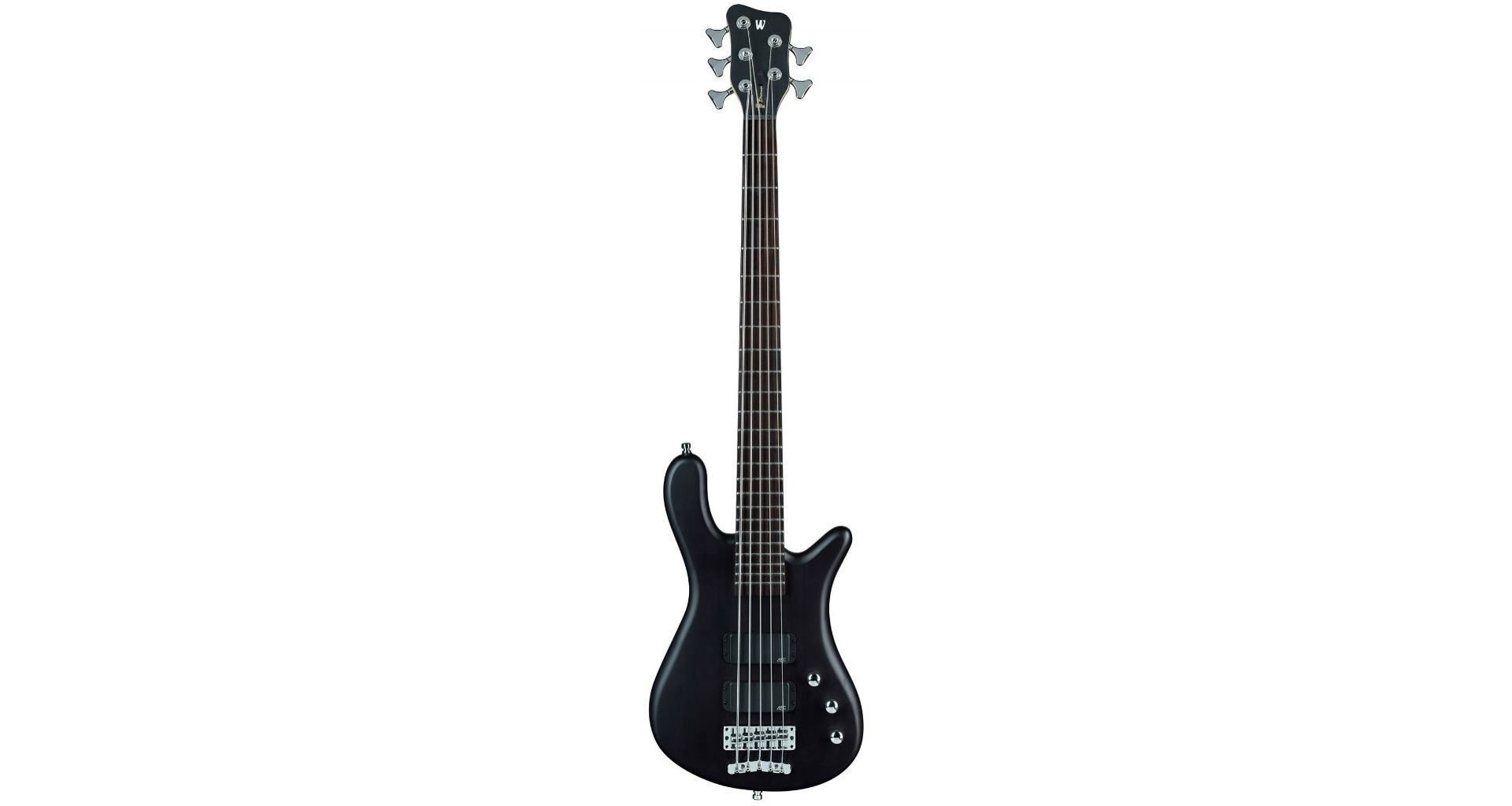 Warwick Rockbass Streamer Standard 5 Black OFC Chrome Chitara bass