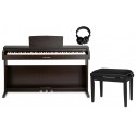 Pearl River Model 12 - 88 + Classic Cantabile Piano Bench Black + Prodipe 580