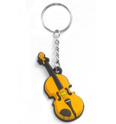 Musician Designer Music Key Chain Violin