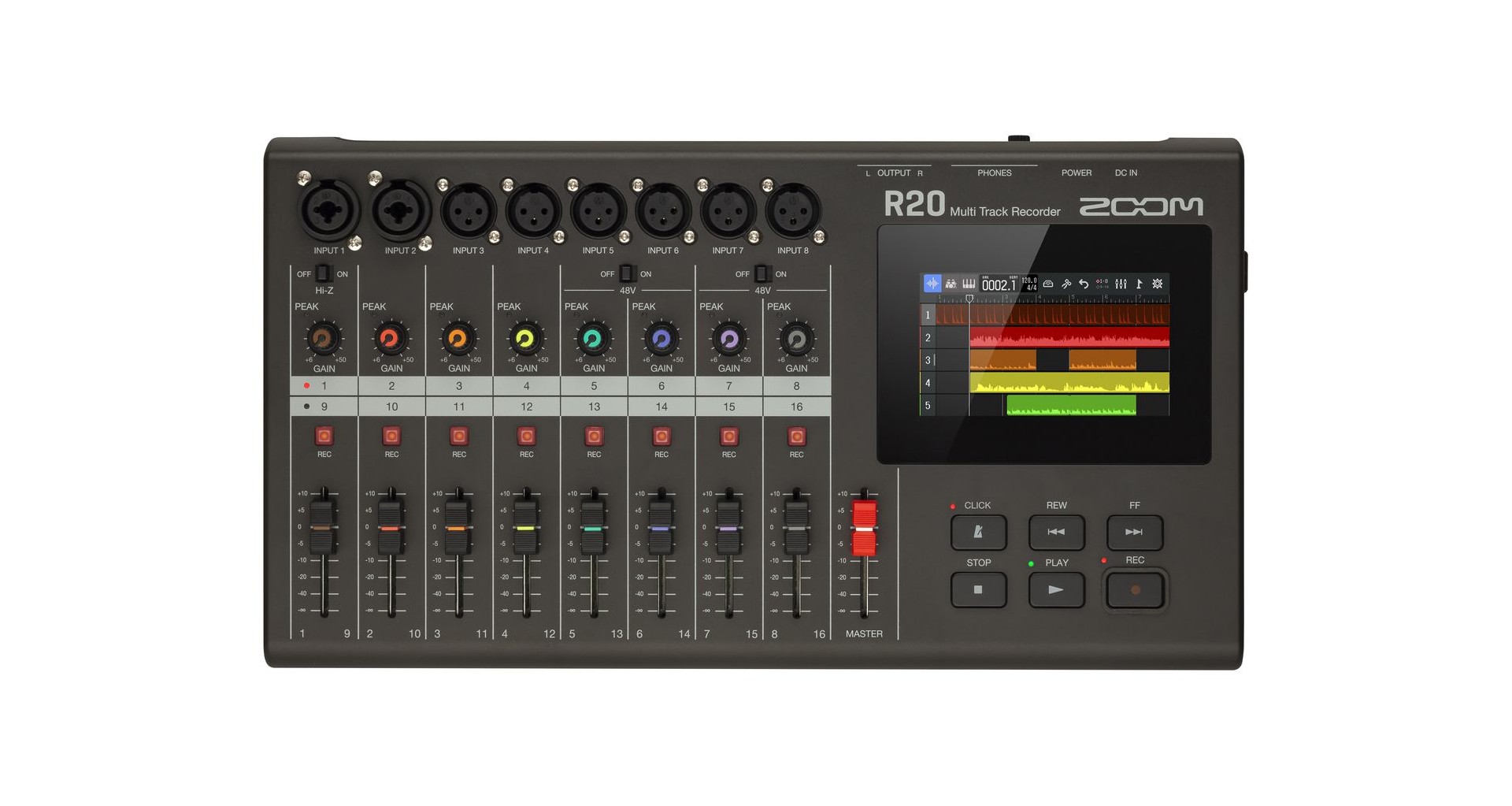 Zoom R20 Recorder audio multitrack Zeedo Shop