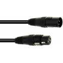 Eurolite DMX XLR 3-pin 1m BK