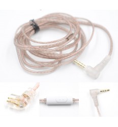 KZ Acoustics Pink & Gold Cable C PIN MIC