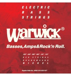 Warwick Red Label Bass String Set Medium .025-.135