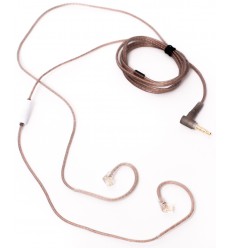 KZ Acoustics Transparent & Black Cable C PIN MIC