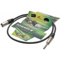Sommer Cable SG04-0100-SW Stage 22 Highflex Black 1m