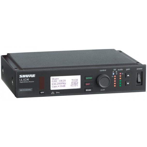 Shure ULXD4 K51 Receptor wireless - Zeedo Shop