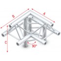 Milos Pro-30 Triangle G Truss - down right, apex up - 500 mm