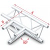 Milos Pro-30 Triangle G Truss - 3-way, horizontal - 710 mm