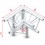 Milos Deco-22 Triangle truss - down left, apex down 90°