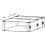 ROADINGER Double CD Player Case Tour Pro 2U 445 mm adancime
