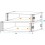 ROADINGER Double CD Player Case Tour Pro 2U 445 mm adancime