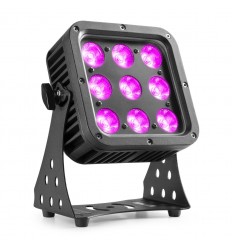 Beamz StarColor72 LED FLOOD LIGHT 9X 8W IP65 RGBW
