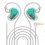 KZ Acoustics AS16 Pro Cyan