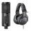 Audio Technica ATR2500x-USB + Audio Technica ATH-M20X