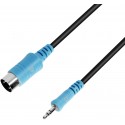 Adam Hall 3 Star 3.5 mm TRS MIDI - DIN 5-pin 1.5 m