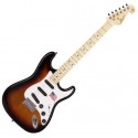 SX Guitars SST/ALDER 3-Tone Sunburst