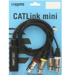 KLOTZ CLAES-MINI40 CATLink MINI 4 x XLR - etherCON