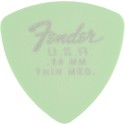 Fender Delrin Pick 346, .58, Surf Green, 12-Pack