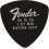 Fender Dura-Tone 346 Shape, 1.21, Black, 12-Pack
