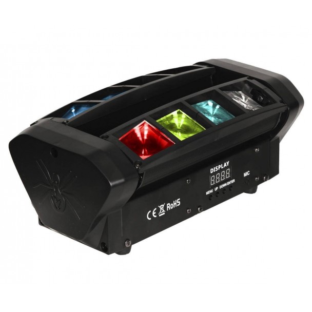 ☆Maria☆ Fractal Lights MINI Partyscope 8 x 3W Efecte de lumini LED - Zeedo