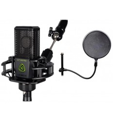 Pachet microfon Audio Technica AT2020 + Pop filter